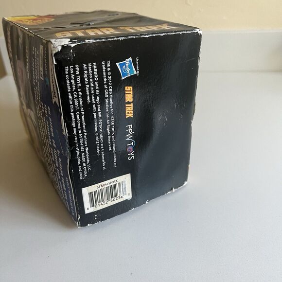 Star Trek 2012 Spock Mr. Potato Head Single Boxed Playskool Hasbro New READ - Picture 10 of 11